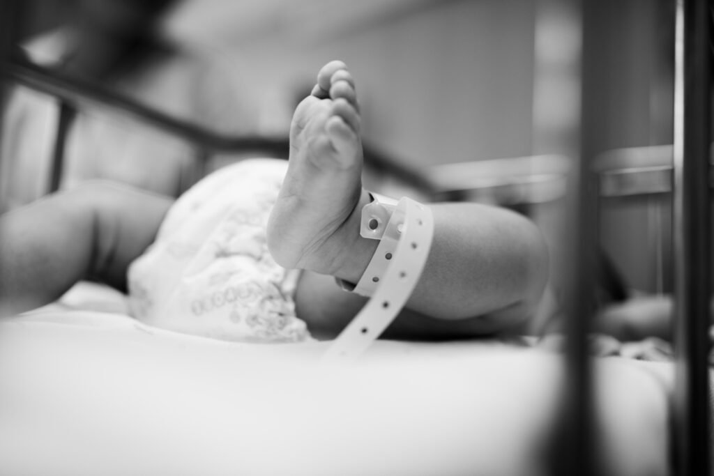 neonato/a in ospedale