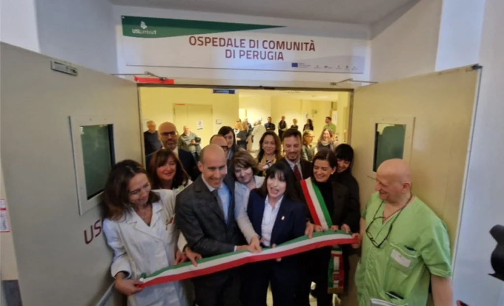 Inaugurato a Perugia il nuovo Ospedale di Comunità all'ex Grocco. 38 posti letto e fondi PNRR per le cure intermedie.